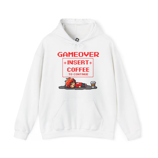 Respawn Hoodie of Low Battery – “Game Over, Insert Coffee to Continue”
