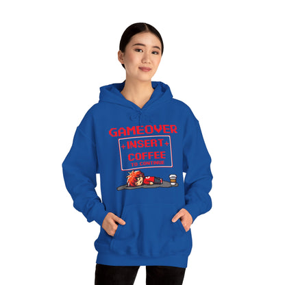 Respawn Hoodie of Low Battery – “Game Over, Insert Coffee to Continue”