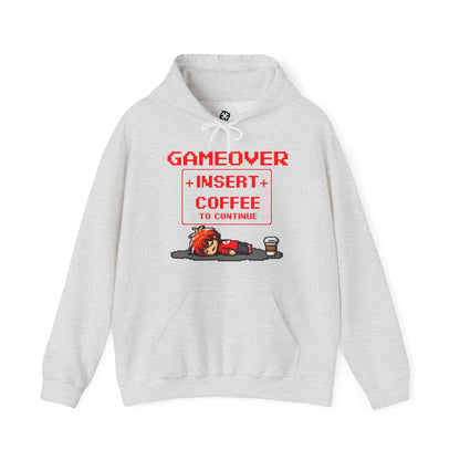 Respawn Hoodie of Low Battery – “Game Over, Insert Coffee to Continue”