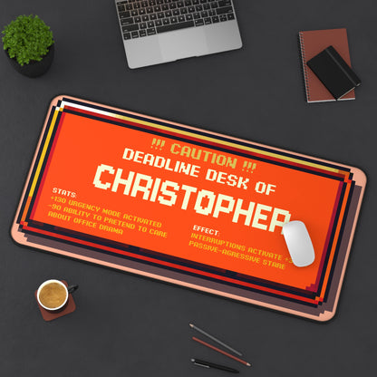 Deadline Desk Pad – Personalized with your NAME